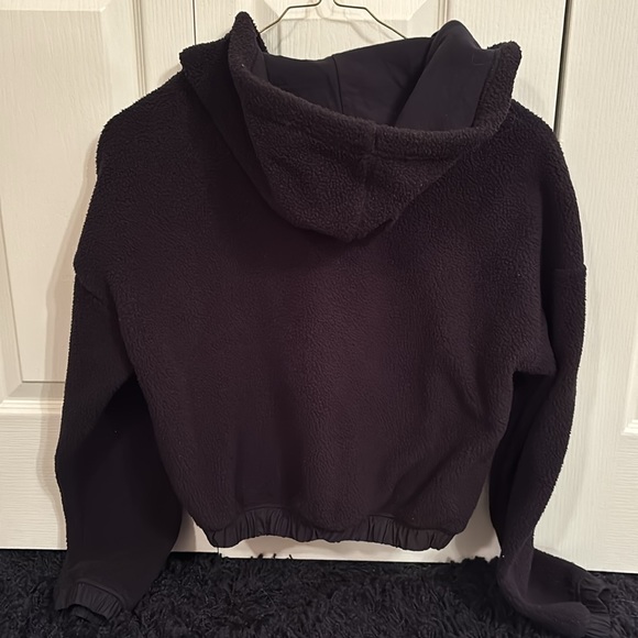 Offline by Aerie Cropped Black Zipup - Picture 3 of 3